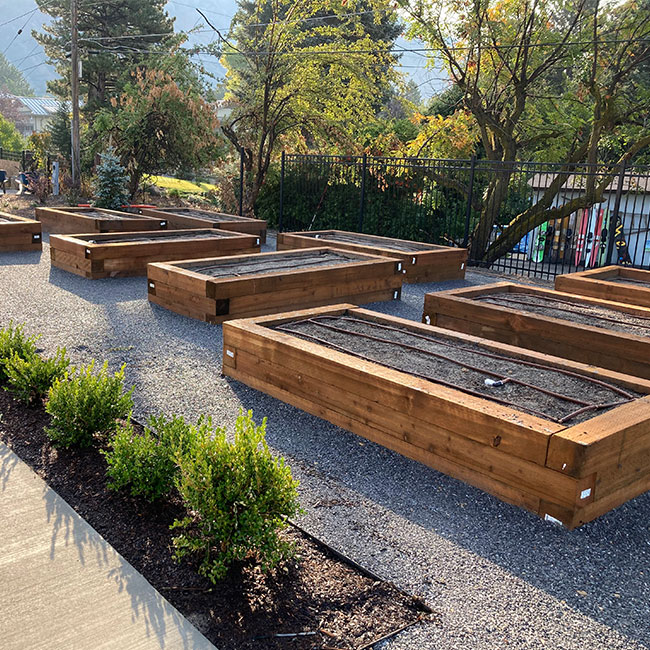 Garden Box Installation Woodcreek Landscaping Services.