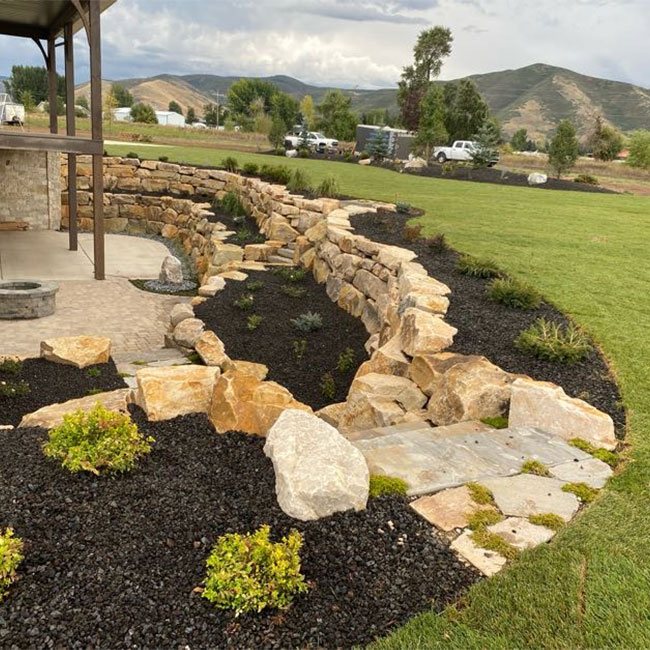 Retaining Wall Services Woodcreek Landscaping