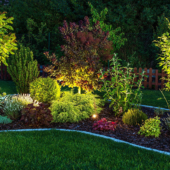 Yard Lighting Installation Woodcreek Landscaping Services